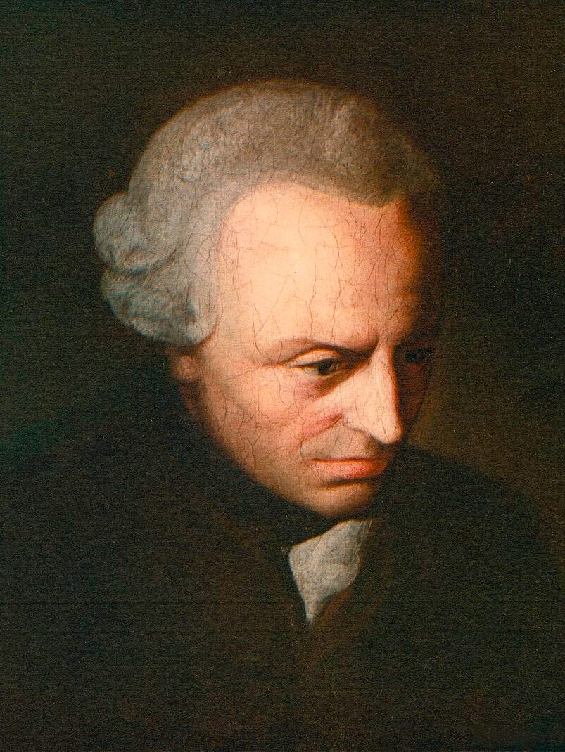Kant Island: Walking in the Footsteps of Philosophy immanuel kant portrait c1790